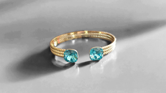 Jonc IBIZA ornée de cristaux Swarovski